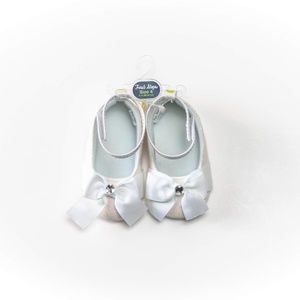 First Steps Baby Girl Shoes Size 4=9-12m